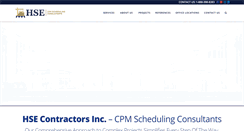 Desktop Screenshot of hsecontractors.com