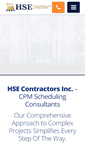 Mobile Screenshot of hsecontractors.com